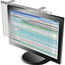 Kantek LCD Protect Privacy/Anti-Glare Filter Silver For 22" WidescreenMonitor - Scratch Resistant - Anti-glare - 1 Each
