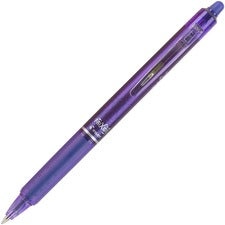 Pilot FriXion .7mm Clicker Erasable Gel Pens 0.7 mm Fine Needle Pen Point - Retractable - Erasable - Purple Ink - Gel-based - 1 Dozen