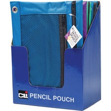 Charles Leonard Carrying Case (Pouch) Pencil, Ring Binder - Assorted 7.6" Height x 10" Width x 0.1" Depth - 24 / Display Box