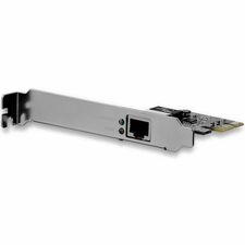 StarTech.com 1 Port PCI Express PCIe Gigabit Network Server Adapter NIC Card - Dual Profile PCI Express x1 - 1 Gbit/s Data Transfer Rate - Realtek RTL8111 - 1 Port(s) - 1 x Network (RJ-45) - Twisted Pair - Full-height, Low-profile - 10/100/1000Base-T - Pl