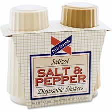 Dixie Crystals Salt & Pepper Shakers Set Salt, Pepper - 2 / Pack