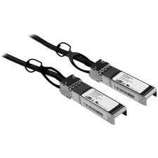 StarTech.com 1m Cisco Compatible SFP+ 10-Gigabit Ethernet (10GbE) Twinax Direct Attach Cable 3.28 ft Twinaxial Network Cable for Network Device, Switch, Router, Server, Transceiver, Network Firewall - First End: 1 x SFP+ Network - Second End: 1 x SFP+ Net