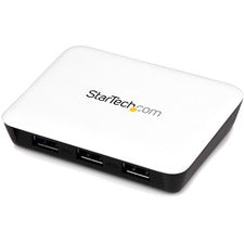 StarTech.com 3 Port SuperSpeed USB 3.0 Hub with Gigabit Ethernet USB - External - 3 USB Port(s) - 1 Network (RJ-45) Port(s) - 3 USB 3.0 Port(s) - PC, Mac, Linux