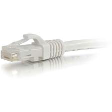 C2G 12ft Cat6 Snagless Unshielded (UTP) Ethernet Patch Cable - White 12 ft Category 6 Network Cable for Network Device - First End: 1 x RJ-45 Network - Male - Second End: 1 x RJ-45 Network - Male - Patch Cable - White - 1 Each