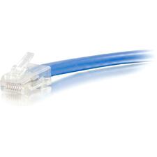 C2G 35 ft Cat6 Non Booted UTP Unshielded Network Patch Cable - Blue 35 ft Category 6 Network Cable for Network Device - First End: 1 x RJ-45 Network - Male - Second End: 1 x RJ-45 Network - Male - Patch Cable - Blue - 1 Each