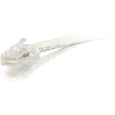 C2G 25 ft Cat6 Non Booted UTP Unshielded Network Patch Cable - White 25 ft Category 6 Network Cable for Network Device - First End: 1 x RJ-45 Network - Male - Second End: 1 x RJ-45 Network - Male - Patch Cable - White - 1 Each