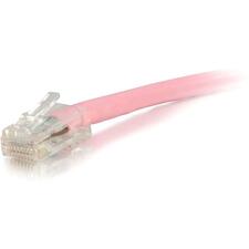C2G 25 ft Cat6 Non Booted UTP Unshielded Network Patch Cable - Pink 25 ft Category 6 Network Cable for Network Device - First End: 1 x RJ-45 Network - Male - Second End: 1 x RJ-45 Network - Male - Patch Cable - Pink - 1 Each