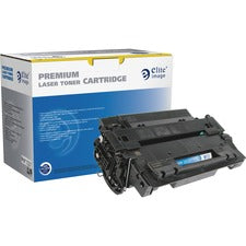 Elite Image Remanufactured Ultra High Yield Laser Toner Cartridge 55X (CE255X) - Black - 1 Each 20000 Pages