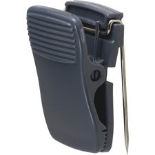 Lorell Cubicle Clips Black - Plastic - 24 / Box