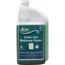 RMC Enviro Care Washroom Cleaner Concentrate - 32 fl oz (1 quart) - Bio-based, Phosphate-free, Non-toxic - Blue, Green - 1 Each