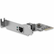 StarTech.com 1 Port PCI Express PCIe Gigabit NIC Server Adapter Network Card - Low Profile PCI Express - 8 Gbit/s Data Transfer Rate - Realtek RTL8111 - 1 Port(s) - 1 x Network (RJ-45) - Twisted Pair - Low-profile - Half-length - 10/100/1000Base-T - Plug-