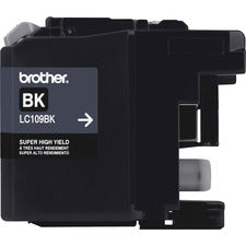Brother LC109BK Original Inkjet Ink Cartridge - Black - 1 Each 2400 Pages