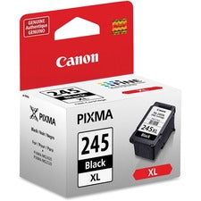 Canon PG-245XL Original High Yield Inkjet Ink Cartridge - Black - 1 Each Inkjet - High Yield - Black - 1 Each