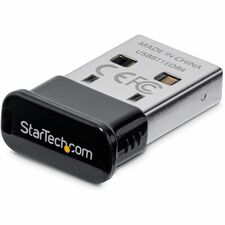 StarTech.com Bluetooth 4.0 Bluetooth Adapter USB - 3 Mbit/s - 2.48 GHz ISM - 165 ft Indoor Range - External