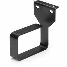 StarTech.com Vertical Cable Management Hook D-ring - Black - 1.5U Rack Height x 4" Length - Steel - 1 Each - TAA Compliant
