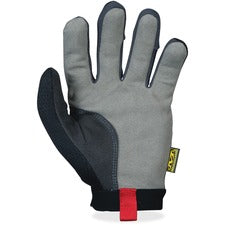 Mechanix Wear 2-way Stretch Utility Gloves 10 Size Number - Large Size - Black - Air Vent, Stretchable, Reinforced Palm Pad, Snag Resistant, Hook & Loop - 2 / Pair