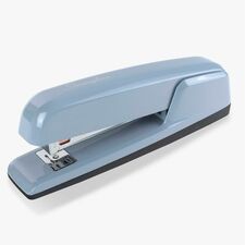 Swingline 747 Business Stapler Staples Upto 25 Sheet of 20lb Paper - Holds Upto 210 Staple - Full Strip - Staple Size: 0.25" - Sky Blue - Metal, Die-cast - 1 Each