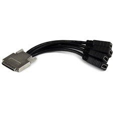 StarTech.com VHDCI to Quad HDMI Splitter Breakout Cable - VHDCI (M) to 4x HDMI (F) 1 ft HDMI/VHDCI Video Cable for Audio/Video Device, Graphics Card - First End: 1 x 68-pin VHDCI - Male - Second End: 4 x 19-pin HDMI Digital Audio/Video - Female - Splitter