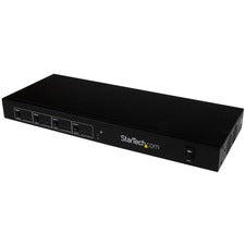 StarTech.com 4x4 HDMI Matrix Switcher and HDMI over HDBaseT CAT5 Extender - 230ft (70m) 1080p 1920 x 1200 - WUXGA - Twisted Pair - 4 x 4 - Display, Projector - 4 x HDMI Out