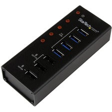 StarTech.com USB Charging Hub USB - External - 7 USB Port(s) - 4 USB 3.0 Port(s) - PC, Mac
