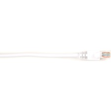 Black Box Connect Cat.6 UTP Patch Network Cable 6 ft Category 6 Network Cable for Network Device - First End: 1 x RJ-45 Network - Male - Second End: 1 x RJ-45 Network - Male - 1 Gbit/s - Patch Cable - Gold Plated Contact - CM - 26 AWG - White - 1 Each