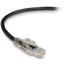 Black Box GigaTrue 3 Cat.6 UTP Patch Network Cable 1 ft Category 6 Network Cable for Patch Panel, Wallplate, Network Device - First End: 1 x RJ-45 Network - Male - Second End: 1 x RJ-45 Network - Male - 1 Gbit/s - Patch Cable - Gold Plated Contact - CM -