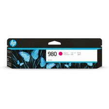 HP 980 (D8J08A) Original Inkjet Ink Cartridge - Single Pack - Magenta - 1 Each 6600 Pages