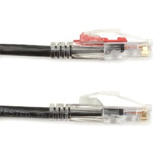 Black Box GigaBase 3 Cat.5e UTP Patch Network Cable 5 ft Category 5e Network Cable for Patch Panel, Wallplate, Network Device - First End: 1 x RJ-45 Network - Male - Second End: 1 x RJ-45 Network - Male - 1 Gbit/s - Patch Cable - Gold Plated Contact - CM