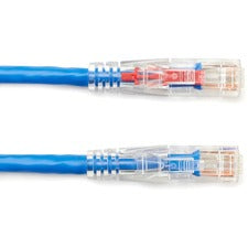 Black Box GigaBase 3 Cat.5e UTP Patch Network Cable 6 ft Category 5e Network Cable for Patch Panel, Wallplate, Network Device - First End: 1 x RJ-45 Network - Male - Second End: 1 x RJ-45 Network - Male - 1 Gbit/s - Patch Cable - Gold Plated Contact - CM