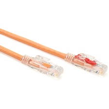 Black Box GigaBase 3 Cat.5e UTP Patch Network Cable 4 ft Category 5e Network Cable for Patch Panel, Wallplate, Network Device - First End: 1 x RJ-45 Network - Male - Second End: 1 x RJ-45 Network - Male - 1 Gbit/s - Patch Cable - Gold Plated Contact - CM