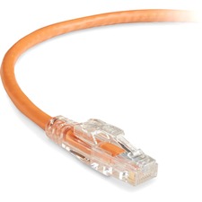 Black Box GigaBase 3 Cat.5e UTP Patch Network Cable 20 ft Category 5e Network Cable for Patch Panel, Wallplate, Network Device - First End: 1 x RJ-45 Network - Male - Second End: 1 x RJ-45 Network - Male - 1 Gbit/s - Patch Cable - Gold Plated Contact - CM