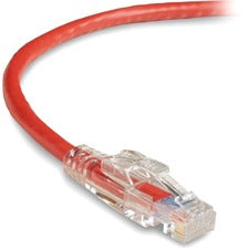 Black Box GigaBase 3 Cat.5e UTP Patch Network Cable 3 ft Category 5e Network Cable for Patch Panel, Wallplate, Network Device - First End: 1 x RJ-45 Network - Male - Second End: 1 x RJ-45 Network - Male - 1 Gbit/s - Patch Cable - Gold Plated Contact - CM