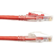 Black Box GigaBase 3 Cat.5e UTP Patch Network Cable 6 ft Category 5e Network Cable for Patch Panel, Wallplate, Network Device - First End: 1 x RJ-45 Network - Male - Second End: 1 x RJ-45 Network - Male - 1 Gbit/s - Patch Cable - Gold Plated Contact - CM