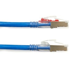 Black Box GigaBase 3 Cat.5e (F/UTP) Patch Network Cable 10 ft Category 5e Network Cable for Patch Panel, Wallplate, Network Device - First End: 1 x RJ-45 Network - Male - Second End: 1 x RJ-45 Network - Male - 1 Gbit/s - Patch Cable - Shielding - Gold Pla