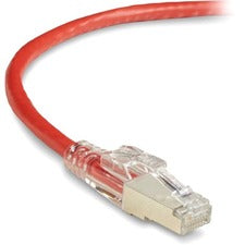 Black Box GigaBase 3 Cat.5e (F/UTP) Patch Network Cable 6 ft Category 5e Network Cable for Patch Panel, Wallplate, Network Device - First End: 1 x RJ-45 Network - Male - Second End: 1 x RJ-45 Network - Male - 1 Gbit/s - Patch Cable - Shielding - Gold Plat