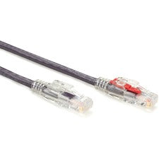 Black Box GigaBase 3 Cat.5e UTP Patch Network Cable 3 ft Category 5e Network Cable for Patch Panel, Wallplate, Network Device - First End: 1 x RJ-45 Network - Male - Second End: 1 x RJ-45 Network - Male - 1 Gbit/s - Patch Cable - Gold Plated Contact - CM