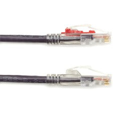 Black Box GigaBase 3 Cat.5e UTP Patch Network Cable 7 ft Category 5e Network Cable for Patch Panel, Wallplate, Network Device - First End: 1 x RJ-45 Network - Male - Second End: 1 x RJ-45 Network - Male - 1 Gbit/s - Patch Cable - Gold Plated Contact - CM
