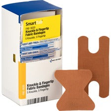 First Aid Only Knuckle/Fingertip Fabric Bandages Beige - 10 / Box