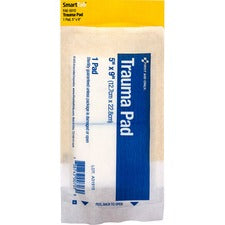 First Aid Only 9" Trauma Pad 5" Width x 9" Length - White - 1 / Pack