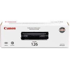 Canon 126 Original Inkjet Ink Cartridge - Black - 1 Each 2100 Pages