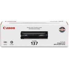 Canon Cartridge 137 Original Laser Toner Cartridge - Black - 1 Each 2400 Pages