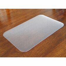 Floortex Hometex® Biosafe Antimicrobial Table Mat 17" x 22" 22" Length x 17" Width x 0.040" Depth x 0.040" Thickness - Rectangular - Polyvinyl Chloride (PVC), Vinyl - Fresh Mist - 1 Each - TAA Compliant