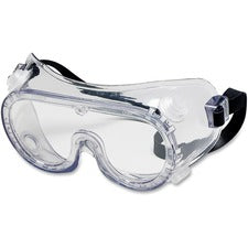 Crews Safety Goggles Debris, Flying Particle, Ultraviolet Protection - Clear - Comfortable, Indirect Ventilation, Latex-free, Scratch Resistant - 1 Each
