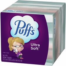 Puffs Ultra Facial Tissue White/ - 56 / Box