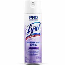 Professional Lysol Lavender Disinfectant Spray For Multipurpose - 19 oz (1.19 lb) - Lavender Scent - Recommended For: Germs Remover, Odor Remover, Mold Remover, Mildew Remover - Disinfectant, Anti-bacterial - Clear - 1 Each
