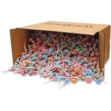 Dum Dum Pops Original Candy Blue Raspberry, Butterscotch, Watermelon, Sour Apple, Grape, Strawberry, Cherry, Orange, Mango, Cotton Candy, Cream Soda, ... - Gluten-free - 30 lb - 1 Carton