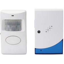 Tatco Wireless Chime with Receiver Wireless - Blue, White