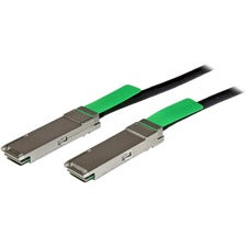 StarTech.com 2m QSFP+ 40-Gigabit Ethernet (40GbE) Passive Copper Twinax Direct Attach Cable 6.56 ft Twinaxial Network Cable for Network Device, Storage Device, Transceiver, Switch, Server - First End: 1 x QSFP+ Network - Male - Second End: 1 x QSFP+ Netwo