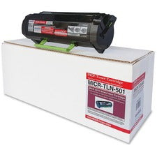 microMICR MICR Laser Toner Cartridge 50F1H00 - Black - 1 Each 10000 Pages
