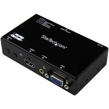 StarTech.com 2x1 HDMI+VGA to HDMI Converter Switch w/ Automatic and Priority Switching-1080p 1920 x 1200 - WUXGA - 2 x 1 - Projector, Display, Set-top Box, Computer - 1 x HDMI Out - TAA Compliant